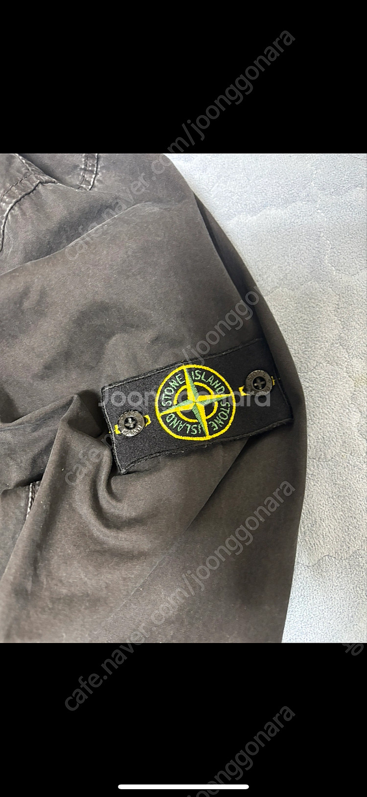22fw 스톤아일랜드 올드이펙트 오버셔츠 XL--1