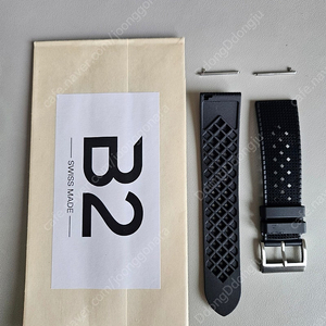 비투 B2 스트랩 22mm 블랙