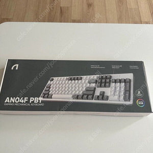 앱코 AN04F PBT 특주축 기계식 넌클릭 키보드