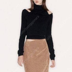 아비에무아 컷아웃 니트