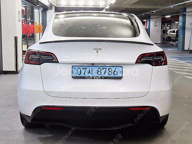 테슬라 모델 Y 중고 흰색 2024년식 34,380km...--5