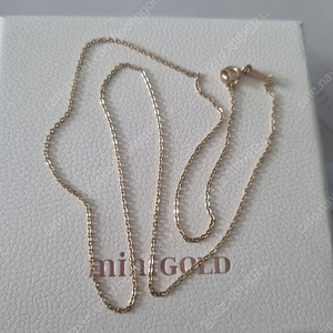 14k 목걸이 (미니골드)