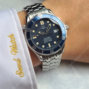 [정품] 오메가 씨마스터 300 크로노미터 청판 블루 41 (Omega Seamaster 300 Blue 41 Automatic)