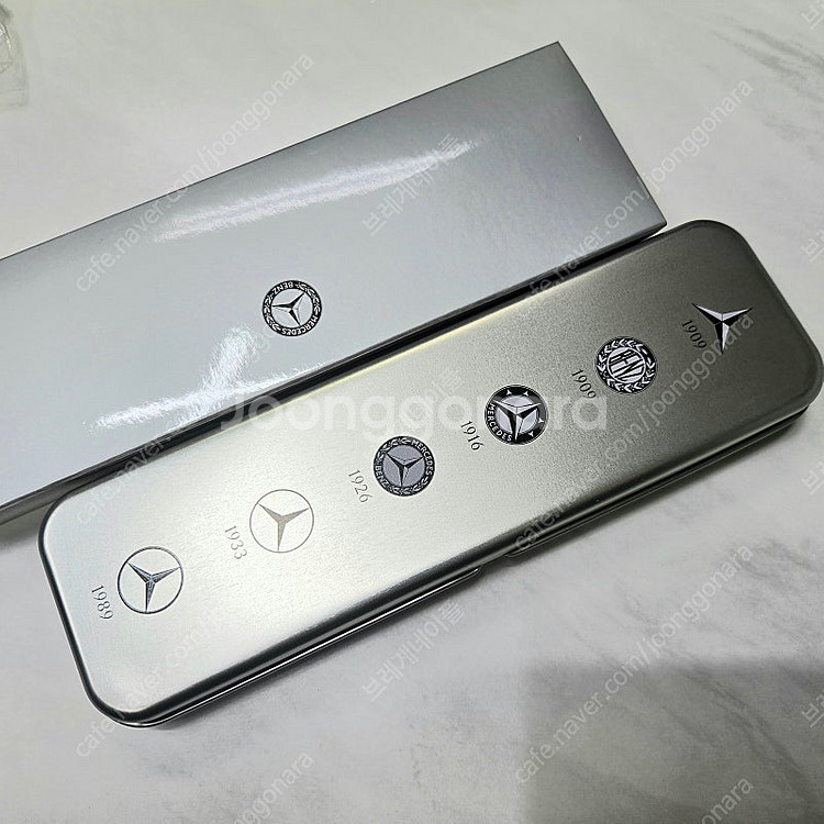 벤츠 정품 엠블럼 핀 뱃지 세트--1