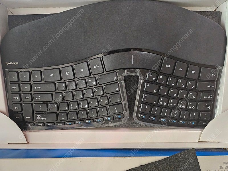 마이크로소프트 스컬프트 에고노믹 키보드 마우스 세트--1