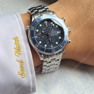 [정품] 오메가 씨마스터300 블루 크로노그래프 41 (Omega Seamaster 300 Chronograph)