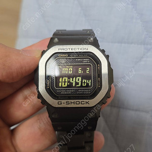 지샥 GMW-B5000MB-1DR 풀메탈 블랙 풀박스 중고