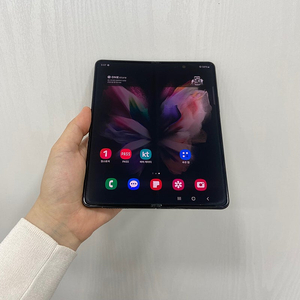 04971 갤럭시Z폴드3 블랙 256GB 부산 중고폰 팝니다 40만원