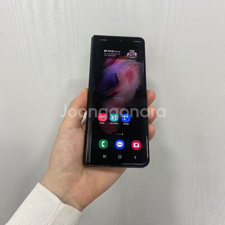 04971 갤럭시Z폴드3 블랙 256GB 부산 중고폰 ...--2