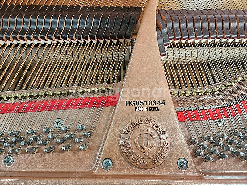 2018년생산 화이트 영창베이비 그랜드피아노 Y-157--4