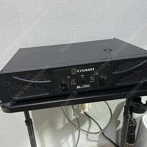 크라운 파워앰프 CROWN XLi2500 2채널 750w x 750w