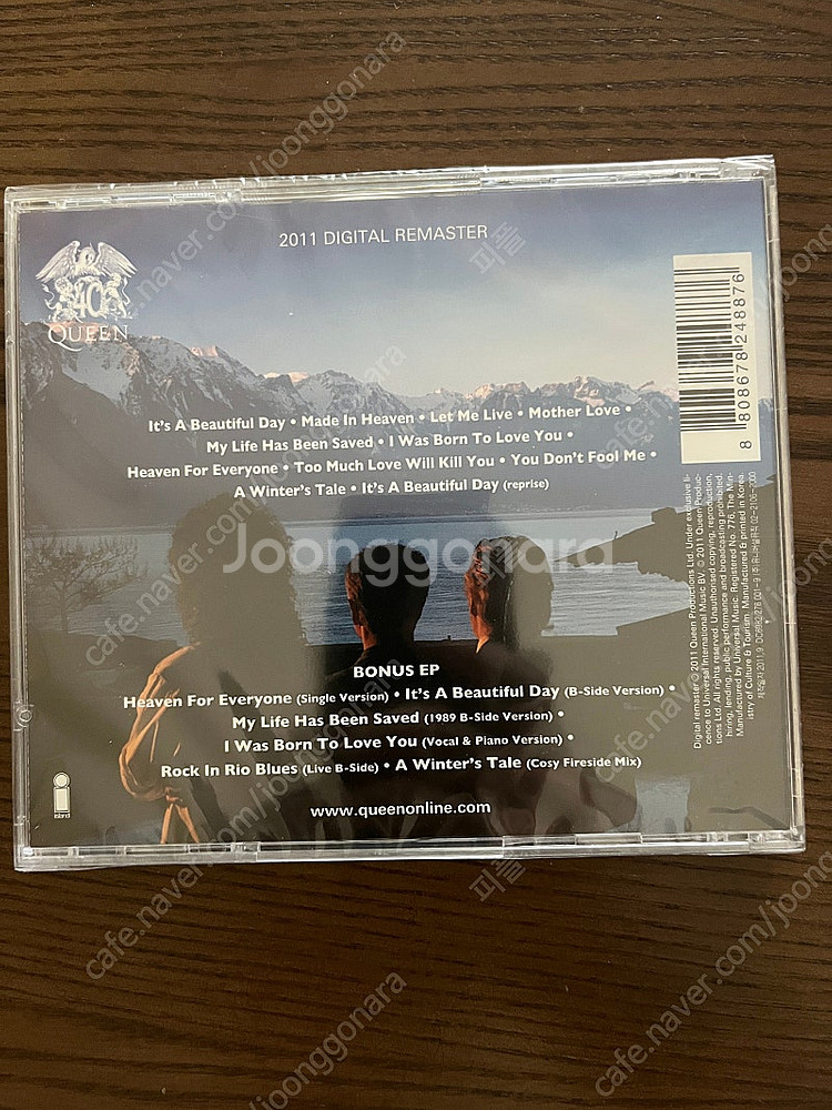 퀸 40주년 기념 리마스터 2CD 디럭스앨범(미개봉)--2