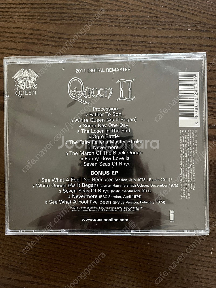 퀸 40주년 기념 리마스터 2CD 디럭스앨범(미개봉)--4