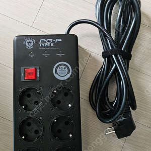 블랙라이언 PG-P Type K 고성능 멀티탭 팝니다.