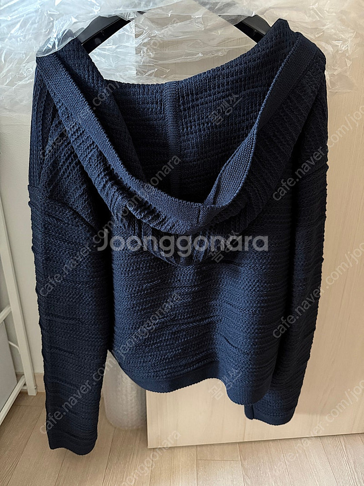 럭키슈에뜨 리본 가디건 네이비 LFWCM24330 판매...--1