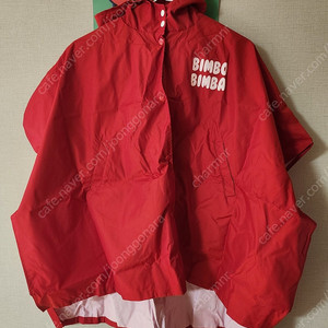BIMBO BIMBA 빨간색 우비 새상품