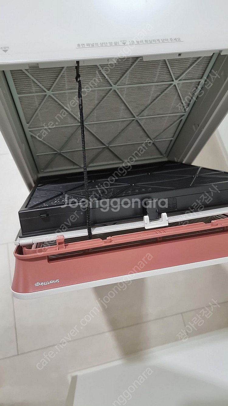 삼성비스포크 큐브에어 펫 공기청정기 A급 입니다--7