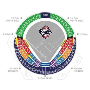 통로석]] 6월 8일(일) 롯데 vs 두산 3루 네이비 326블럭 통로 2연석