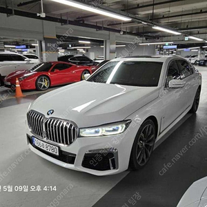 BMW 7시리즈 중고 BMW 중고 BMW 7시리즈 중고차 흰색 2020년식 65,226km 740I M 스포츠 패키지 중고차 살 때