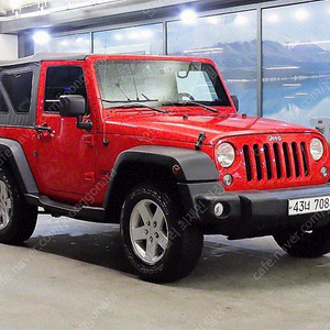 지프 랭글러 중고 JEEP 랭글러 빨간색 2017년식 32,537km 3.6 스포츠 2DR 개인사업자 차량구매
