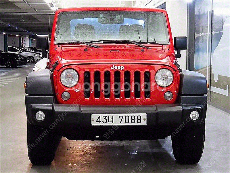 지프 랭글러 중고 JEEP 랭글러 빨간색 2017년식 ...--2