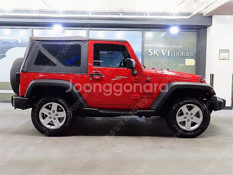 지프 랭글러 중고 JEEP 랭글러 빨간색 2017년식 ...--3