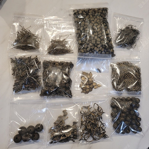 신주버니쉬 부자재 일괄 12봉