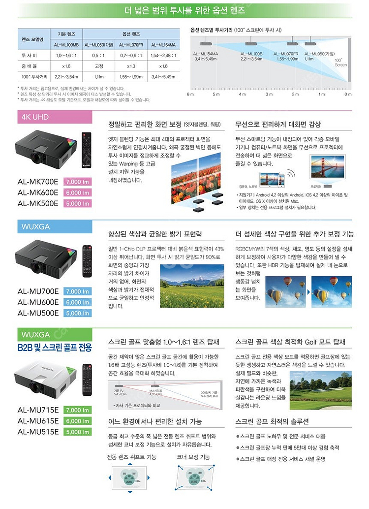 "스크린 골프에 최적화" 아포트로닉스 AL-MU715E...--4