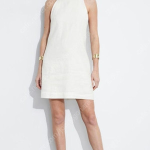 앤아더스토리즈 린넨 미니 원피스 드레스 흰색 화이트 김나영 원피스