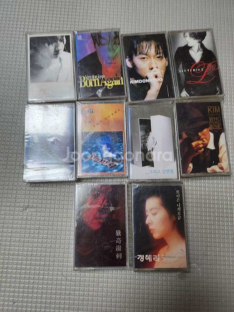 미개봉 가요 카세트테이프 10장--0