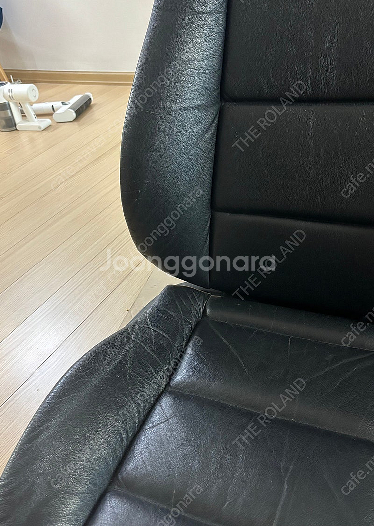 BMW E36 세단 순정 가죽 시트 전동 운전석 조수석--2