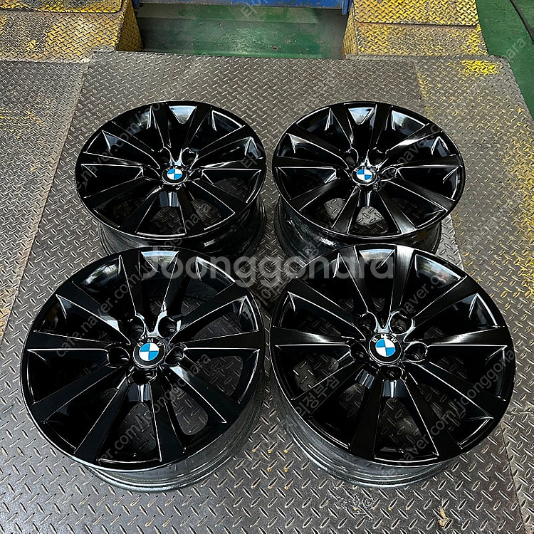 18인치 BMW F10 5시리즈 528i 유광블랙 순정...--0