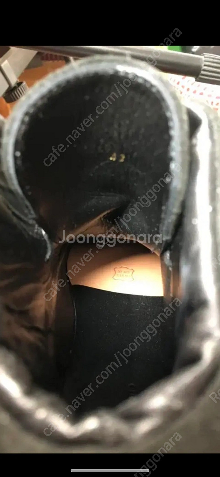 정품 사카이x헨더 스팀 콜라보 스웨이드 부츠 미사용 판...--6
