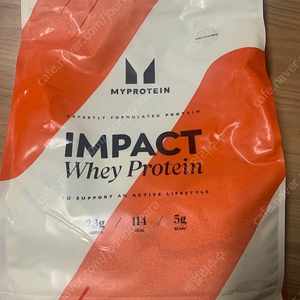 마이프로틴 임팩트웨이 초코맛 2.5kg