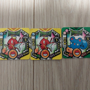 포켓몬스터 3.5cm*3.5cm 정사각 종이 딱지