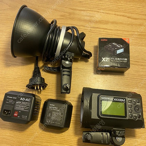 고독스 ad600bm + 연장헤드 + DC파워팩 일괄 30만원