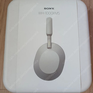 소니 헤드폰 WH-1000XM5 실버 미개봉새제품