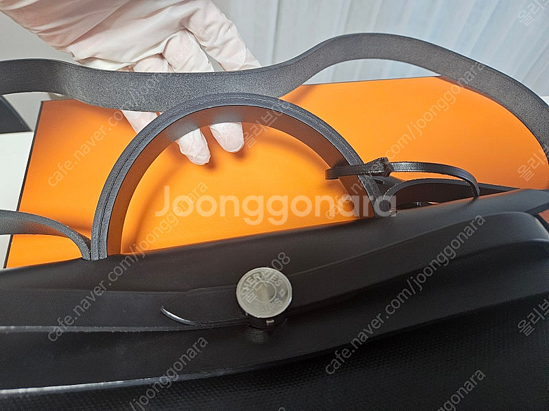 애르메스 에르백31 코팅 블랙--7