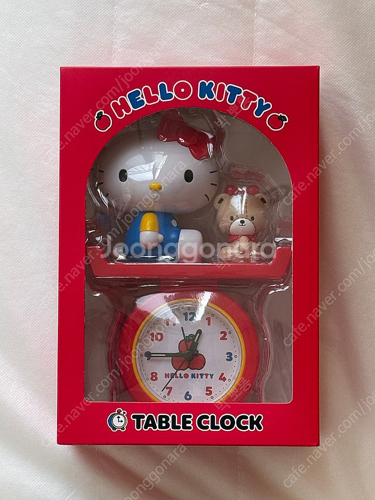 헬로키티 50주년 탁상시계 (미개봉 새상품)--0