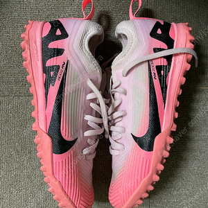 나이키 풋살화 머큐리얼 베이퍼 15 프로 TF 핑크 230