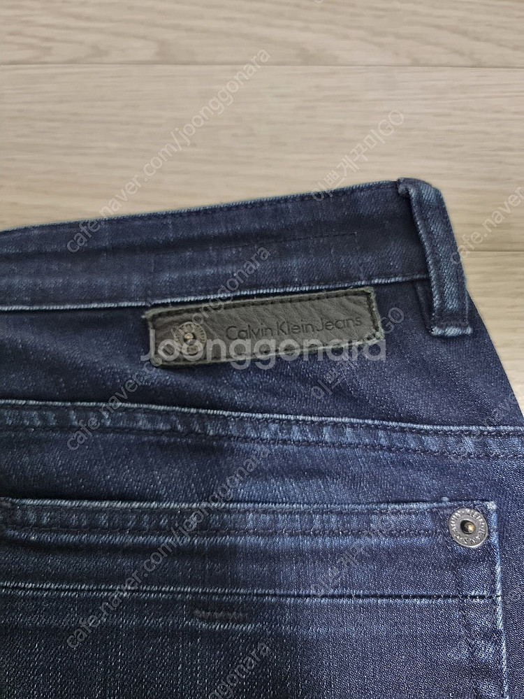 (31~32)캘빈클라인 남성 스판 슬림 데님팬츠--6