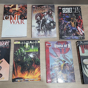 미개봉) 마블(MARVEL)책+브이포 벤데타 일괄 판매합니다 (택포가격)