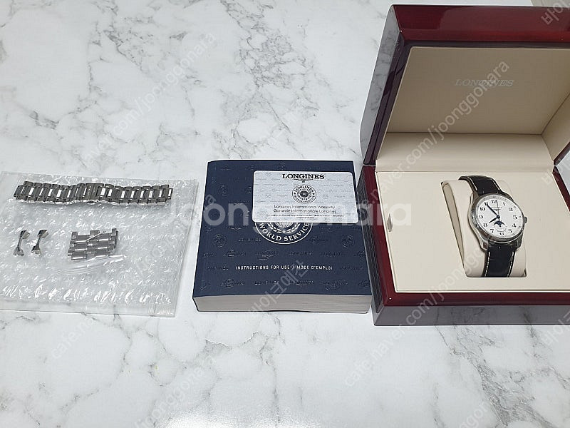 론진 마스터컬렉션 싱글문페이즈 40mm--2
