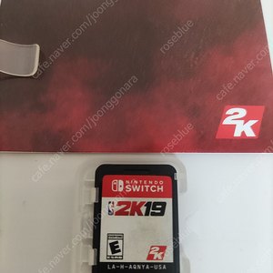 닌텐도 스위치 NBA 2K19 알칩 + FIFA 20 알칩 팝니다.