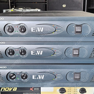 (E&W)PL1400 동서전자 이앤더블유 4옴 700W×2 파워앰프