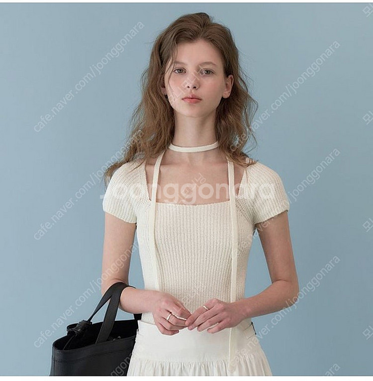 포유온 Nua muffler half knit (아이보...--0