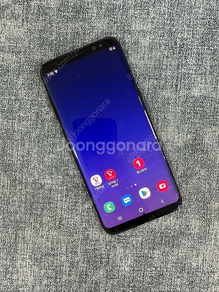 *SKT* 갤럭시S8 64G 블랙 파손없는 게임용 서브...--1