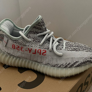 아디다스 이지부스트 350 V2 블루틴트 260사이즈