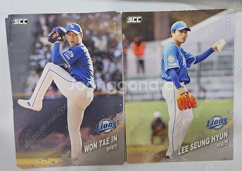2025 KBO 카드 삼성 일괄--2