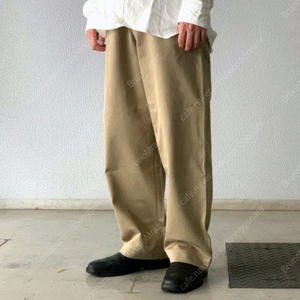 (3) 오라리 치노 면팬츠 브라운